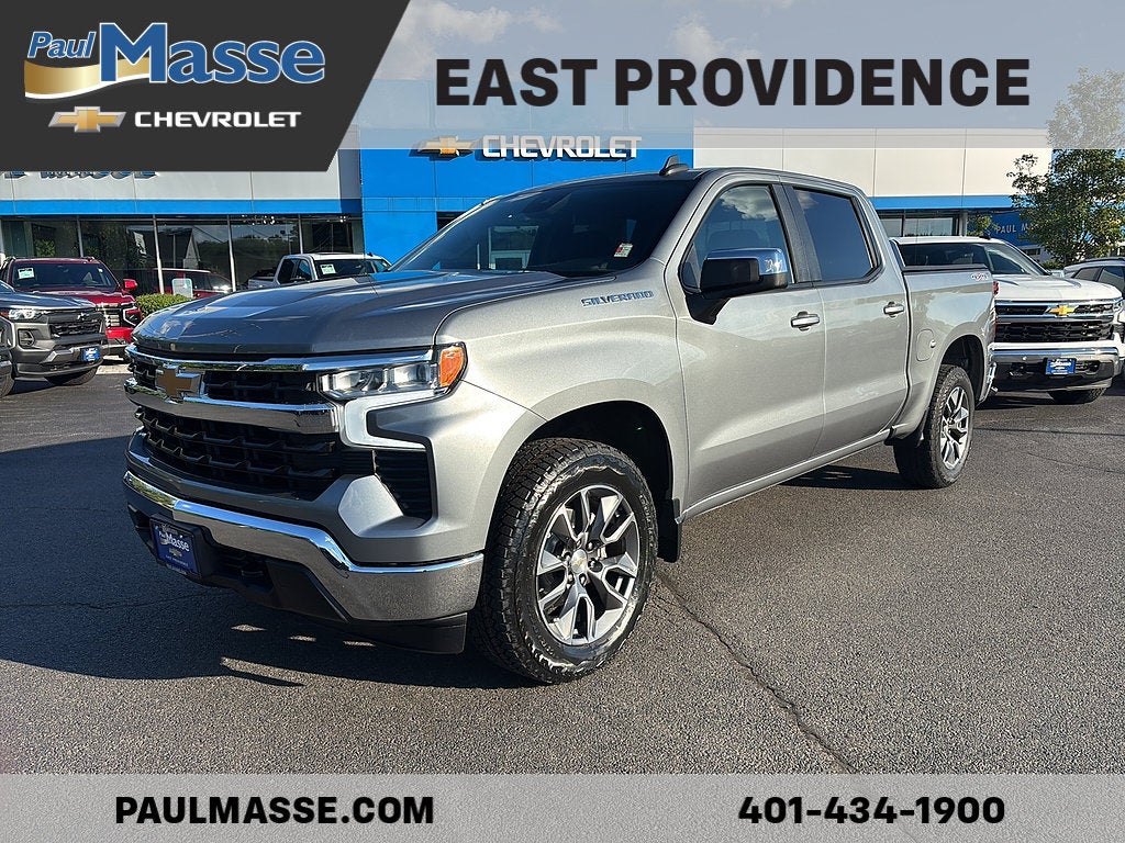 Sterling Gray Metallic 2023 Chevrolet Silverado 1500 Pickup Truck Four-Wheel Drive Automatic