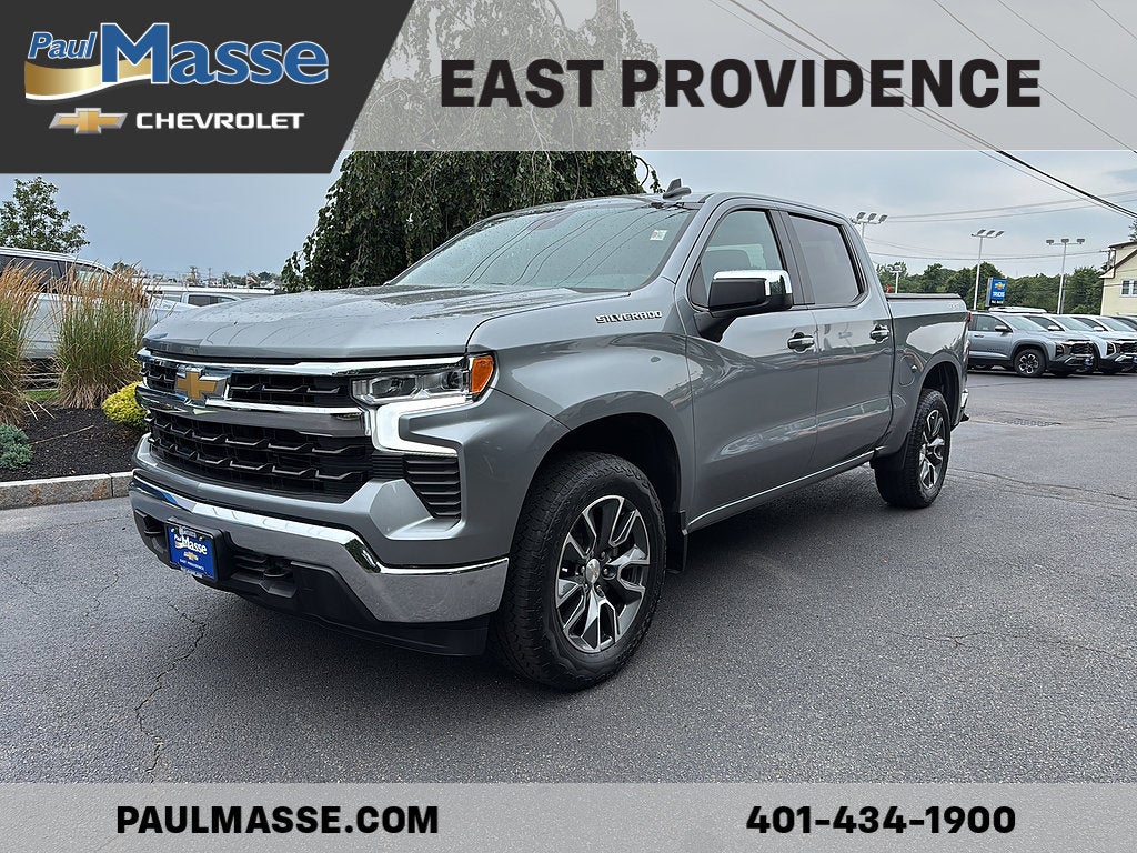 Sterling Gray Metallic 2023 Chevrolet Silverado 1500 Pickup Truck Four-Wheel Drive Automatic