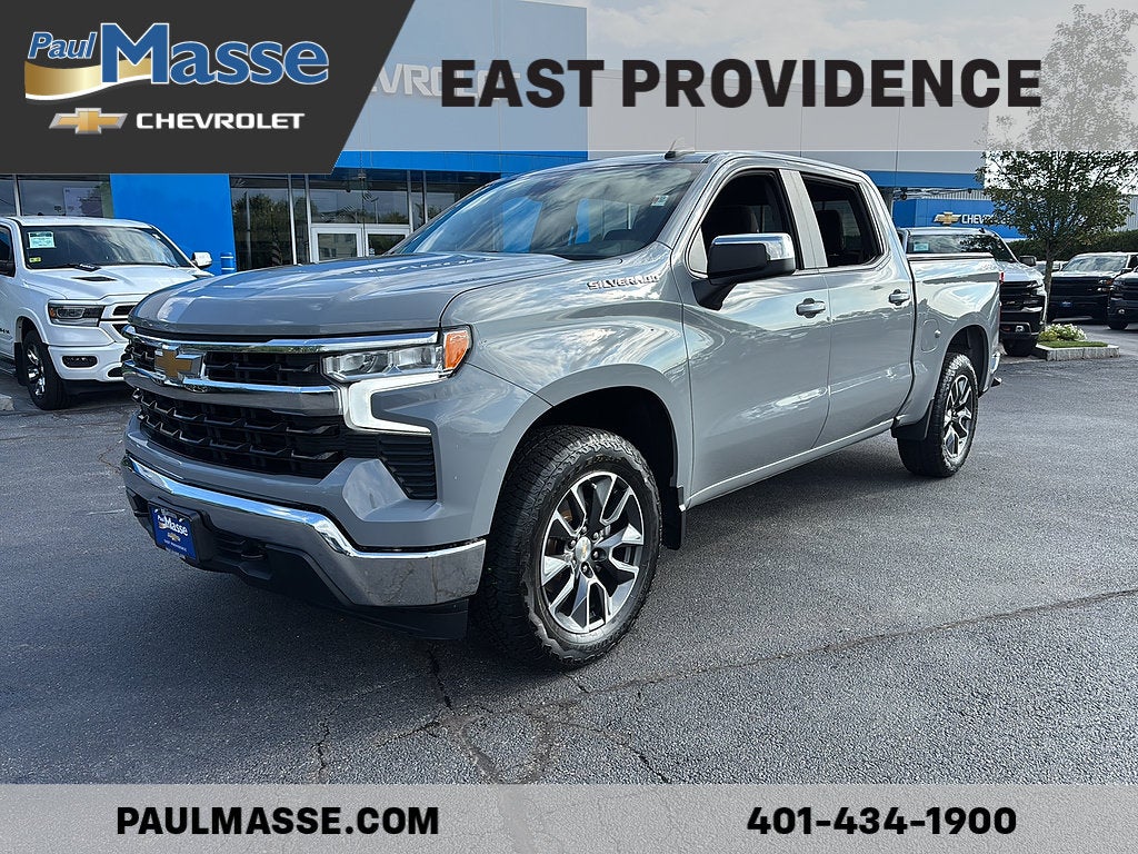 Slate Gray Metallic 2024 Chevrolet Silverado 1500 Pickup Truck Four-Wheel Drive Automatic