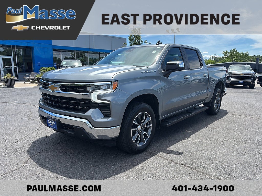 Sterling Gray Metallic 2023 Chevrolet Silverado 1500 Pickup Truck Four-Wheel Drive Automatic