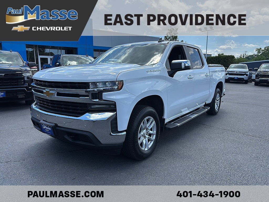 Summit White 2020 Chevrolet Silverado 1500 Pickup Truck Four-Wheel Drive Automatic