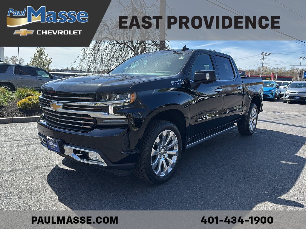 Black 2022 Chevrolet Silverado 1500 Pickup Truck Four-Wheel Drive Automatic