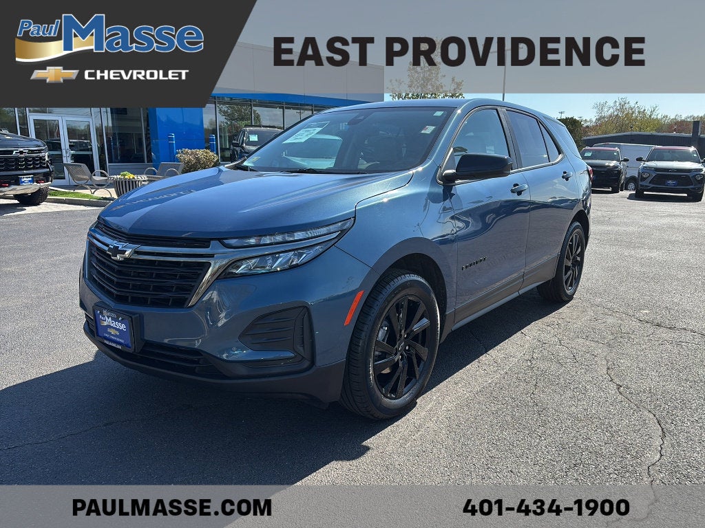 Lakeshore Blue Metallic 2024 Chevrolet Equinox LS AWD with 1LS SUV / Crossover Four-Wheel Drive Automatic