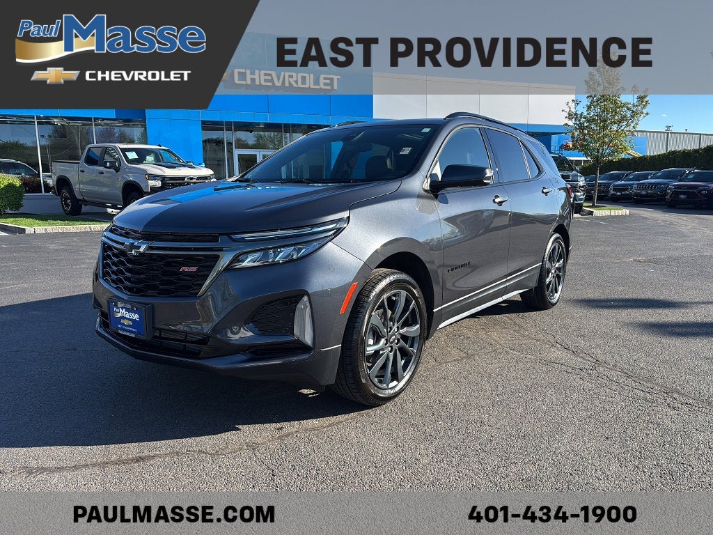 Iron Gray Metallic 2023 Chevrolet Equinox RS with 1RS AWD SUV / Crossover Four-Wheel Drive Automatic