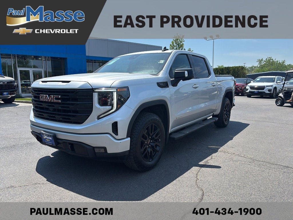 Quicksilver Metallic 2022 GMC Sierra 1500 Pickup Truck Four-Wheel Drive Automatic