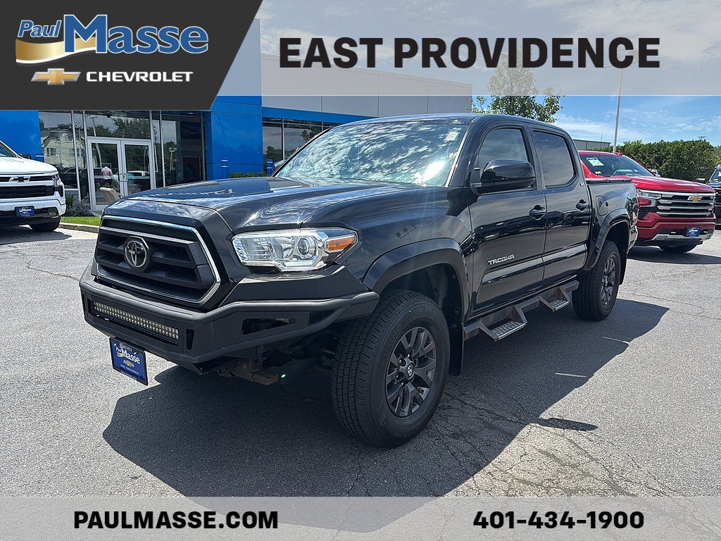 Black 2020 Toyota Tacoma Pickup Truck Four-Wheel Drive 