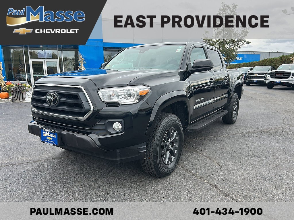 Black 2023 Toyota Tacoma Pickup Truck Four-Wheel Drive 