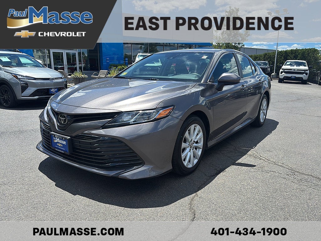 Gray 2020 Toyota Camry Sedan Front-Wheel Drive 