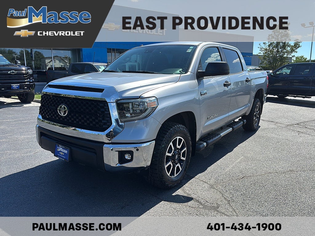 Silver 2018 Toyota Tundra Pickup Truck Four-Wheel Drive 