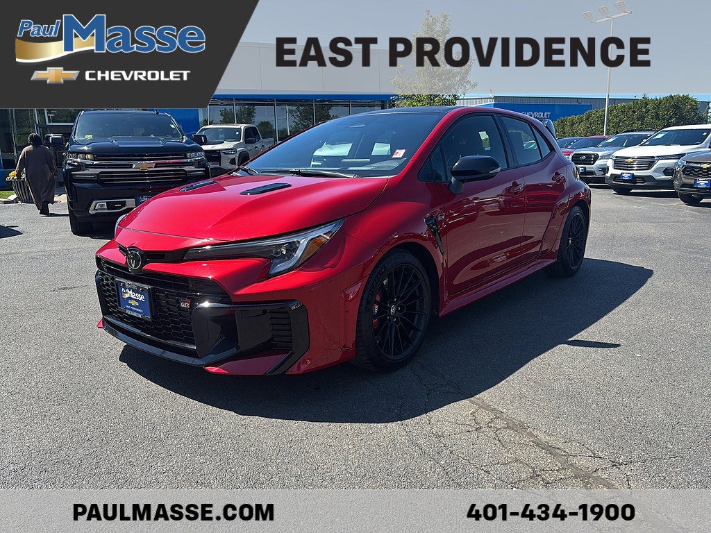 Red 2025 Toyota GR Corolla Premium Plus AWD Hatchback All-Wheel Drive Manual