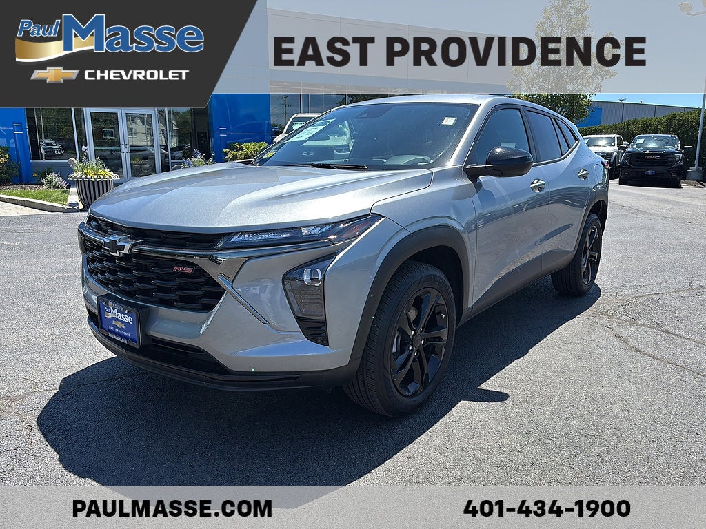 Sterling Gray Metallic 2025 Chevrolet Trax RS with 1RS FWD SUV / Crossover Front-Wheel Drive Automatic