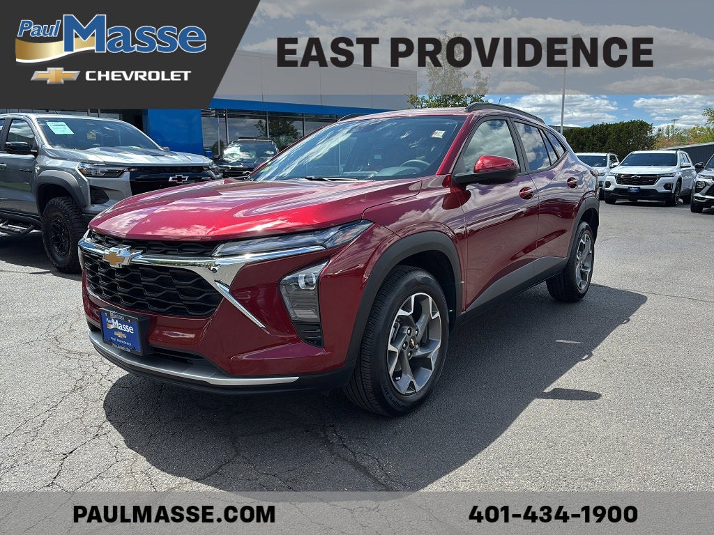 Red (Crimson Metallic) 2025 Chevrolet Trax SUV / Crossover Front-Wheel Drive Automatic