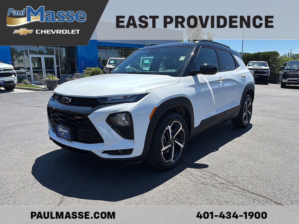 Summit White 2023 Chevrolet Trailblazer SUV / Crossover Front-Wheel Drive Automatic