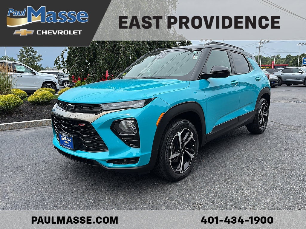 Oasis Blue 2021 Chevrolet Trailblazer SUV / Crossover Four-Wheel Drive Automatic
