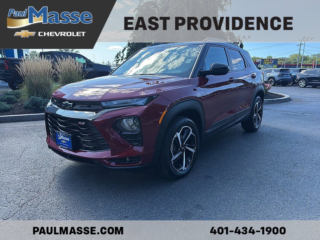 Red (Crimson Metallic) 2023 Chevrolet Trailblazer SUV / Crossover Four-Wheel Drive Automatic