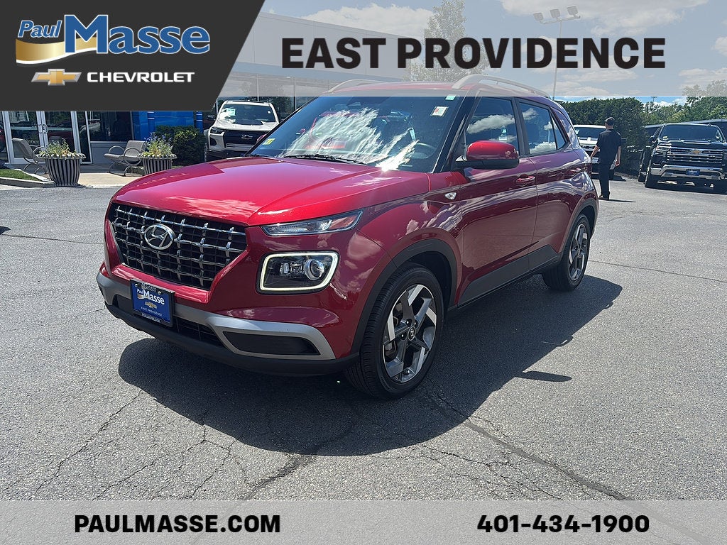 Red 2023 Hyundai Venue SUV / Crossover Front-Wheel Drive 
