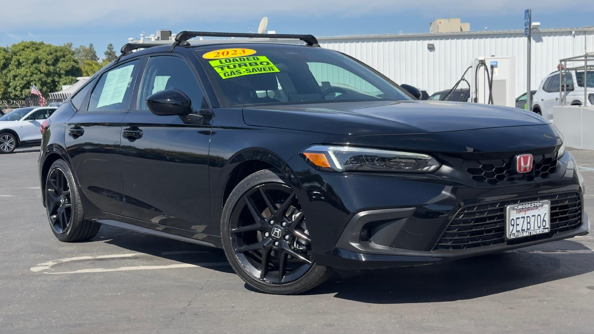 2023 Honda Civic Hatchback Negro Hatchback Tracción delantera 