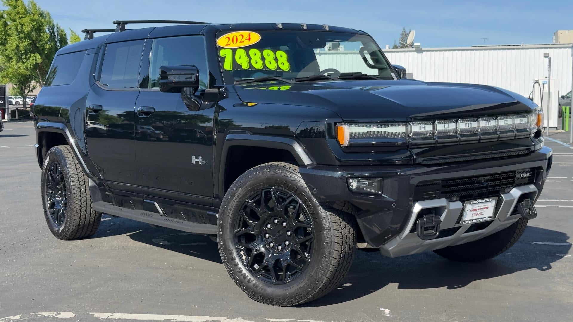 Void Black 2024 GMC Hummer EV SUV SUV / Crossover All-Wheel Drive Automatic