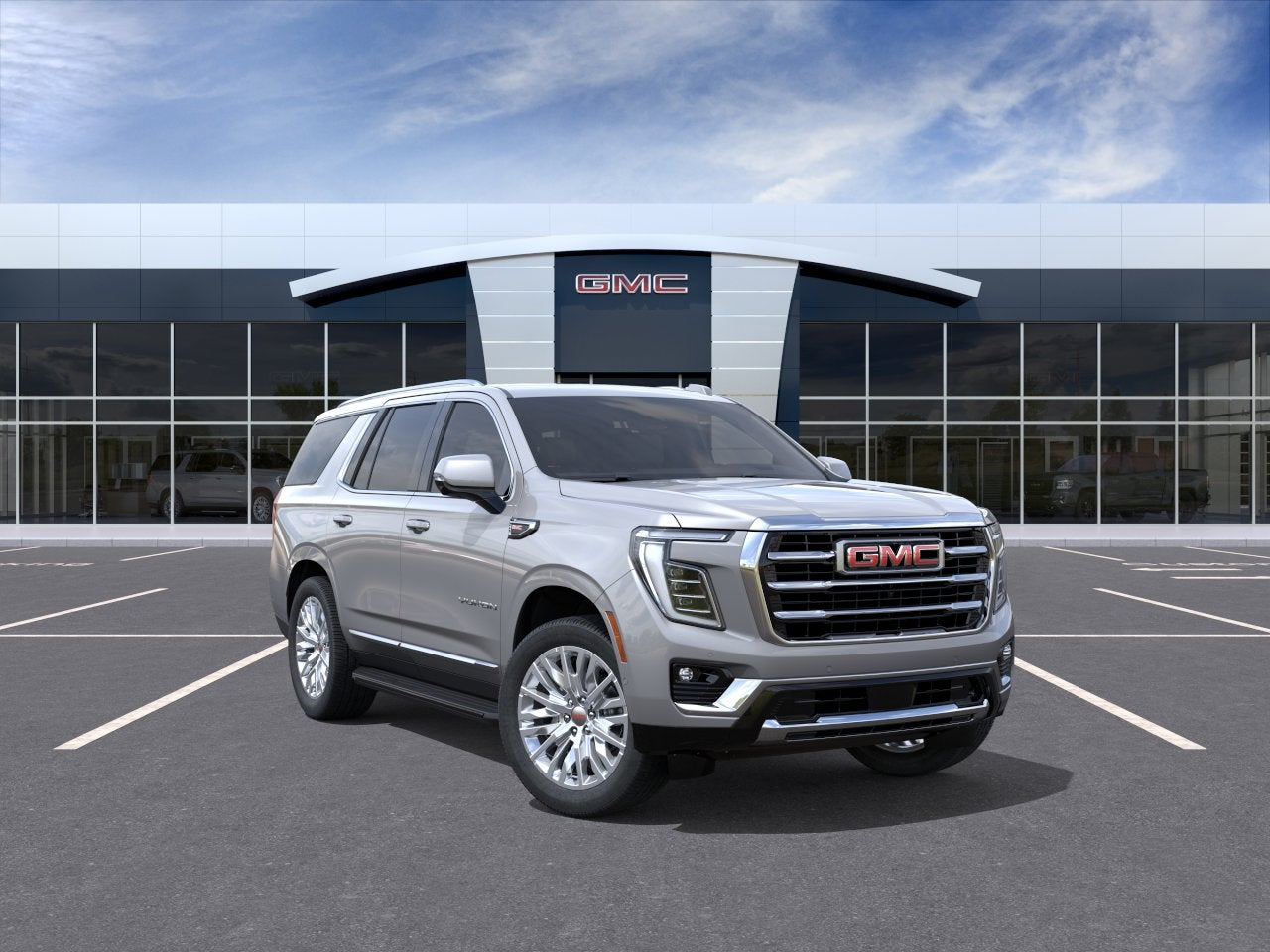 Sterling Metallic 2026 GMC Yukon SUV / Crossover Four-Wheel Drive Automatic
