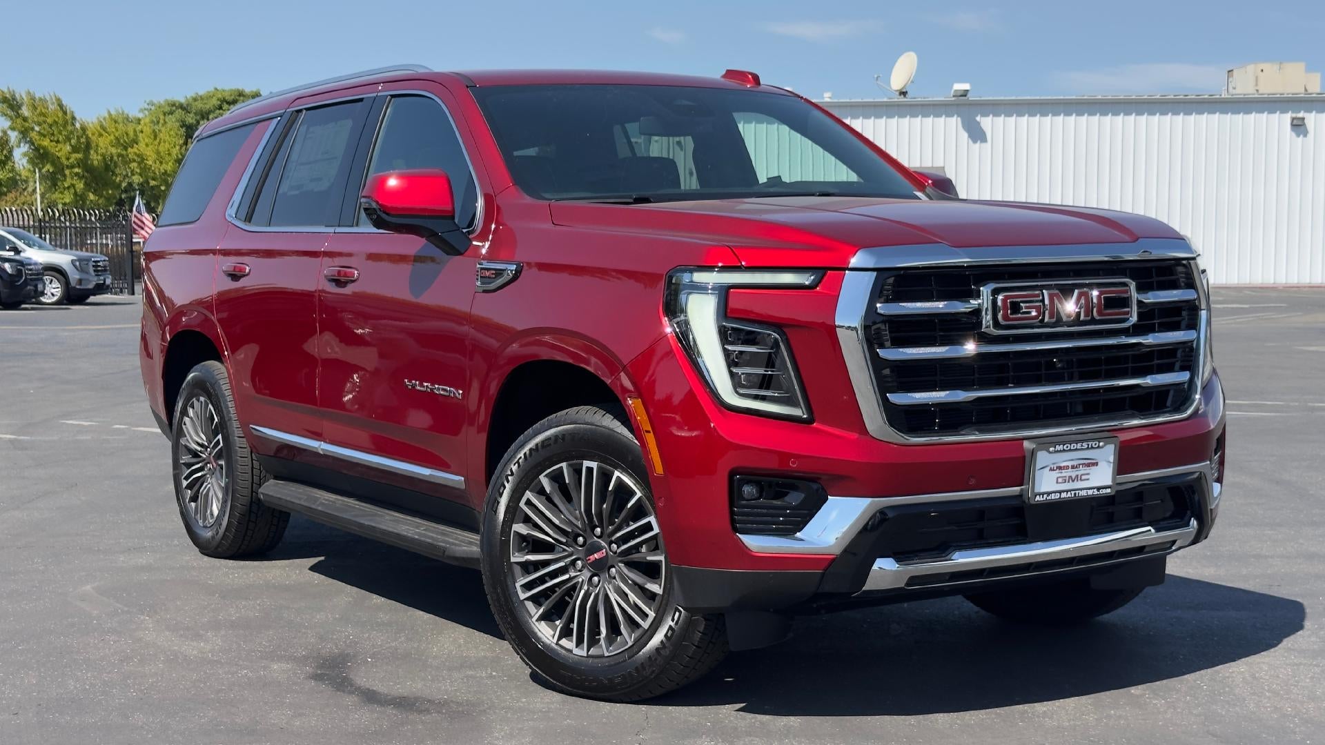 Volcanic Red Tintcoat 2026 GMC Yukon SUV / Crossover Four-Wheel Drive Automatic