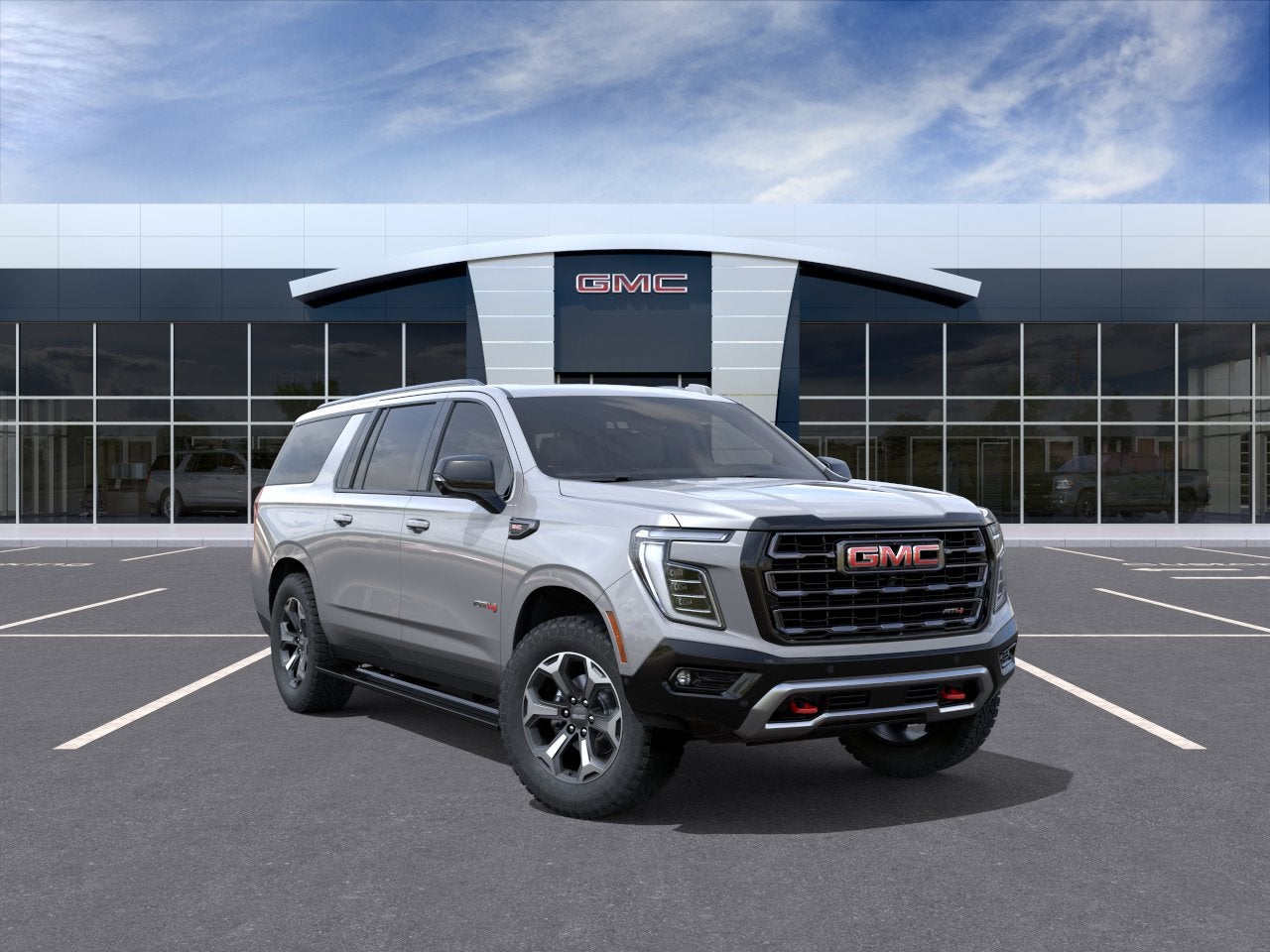 Sterling Metallic 2027 GMC Yukon XL SUV / Crossover Four-Wheel Drive Automatic