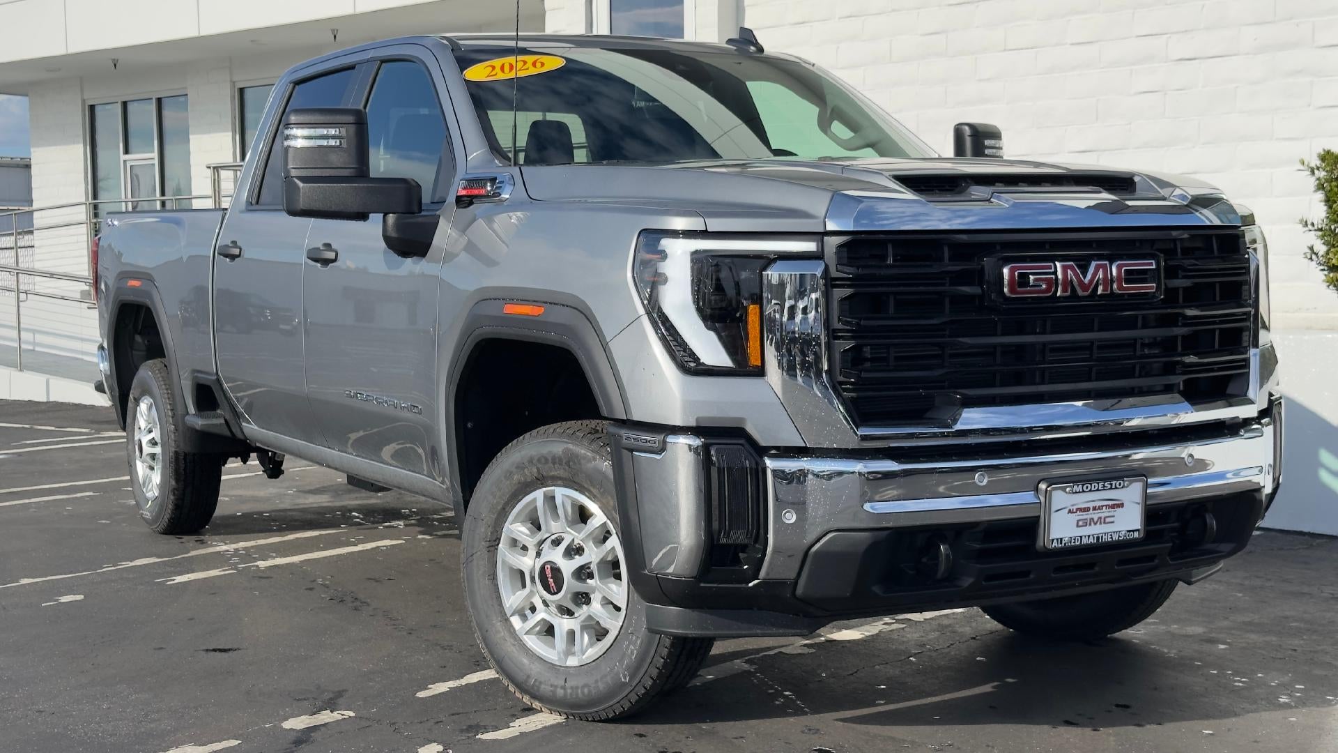 Sterling Metallic 2026 GMC Sierra 2500HD Pickup Truck Four-Wheel Drive Automatic