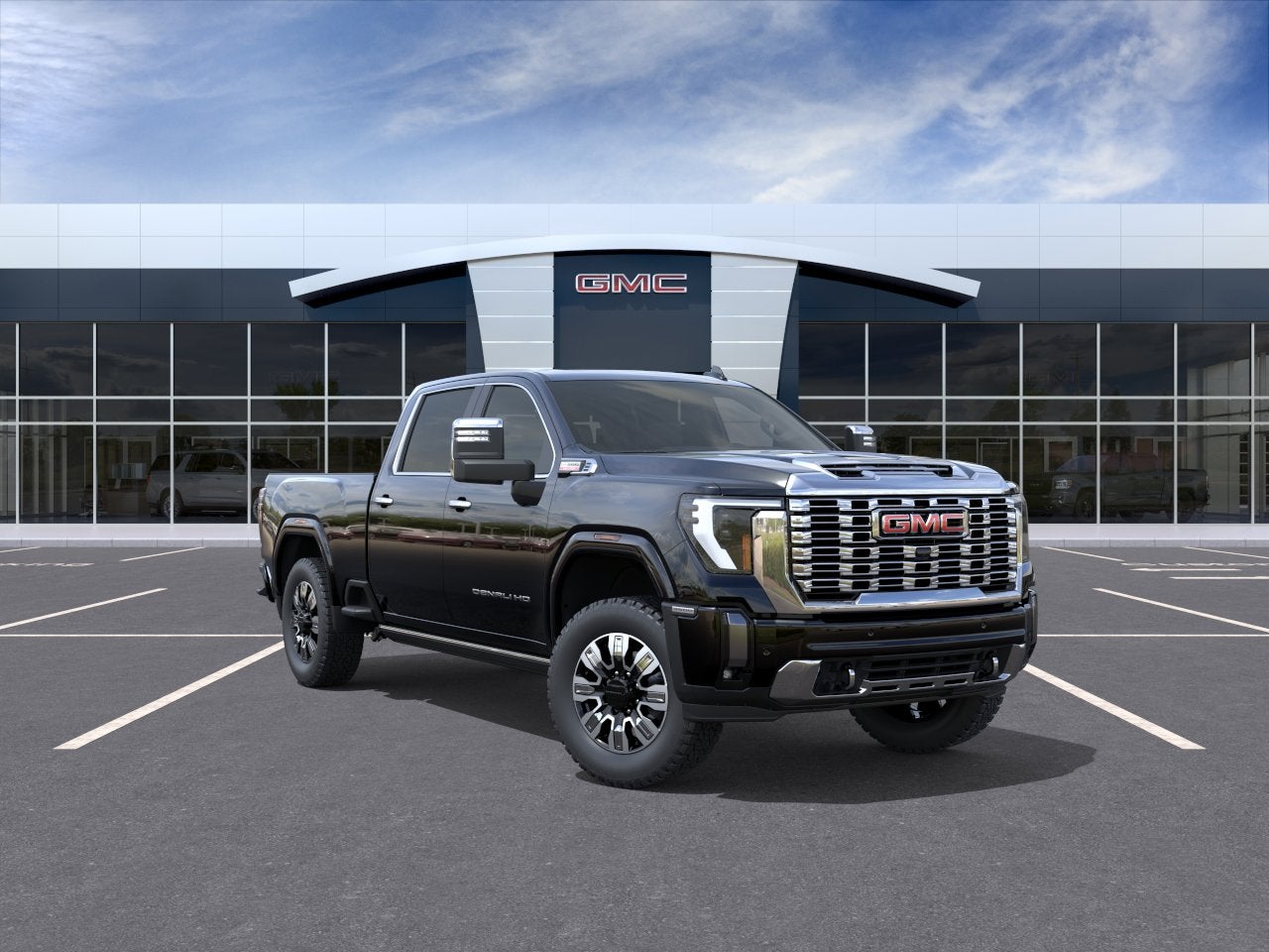 Onyx Black 2026 GMC Sierra 3500HD Pickup Truck Four-Wheel Drive Automatic
