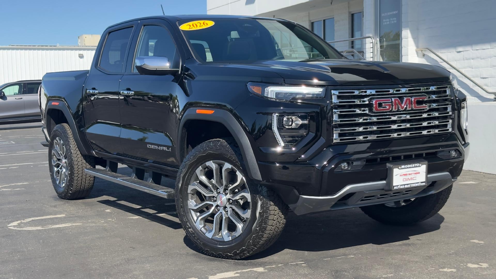 Onyx Black 2026 GMC Canyon Pickup Truck Four-Wheel Drive Automatic