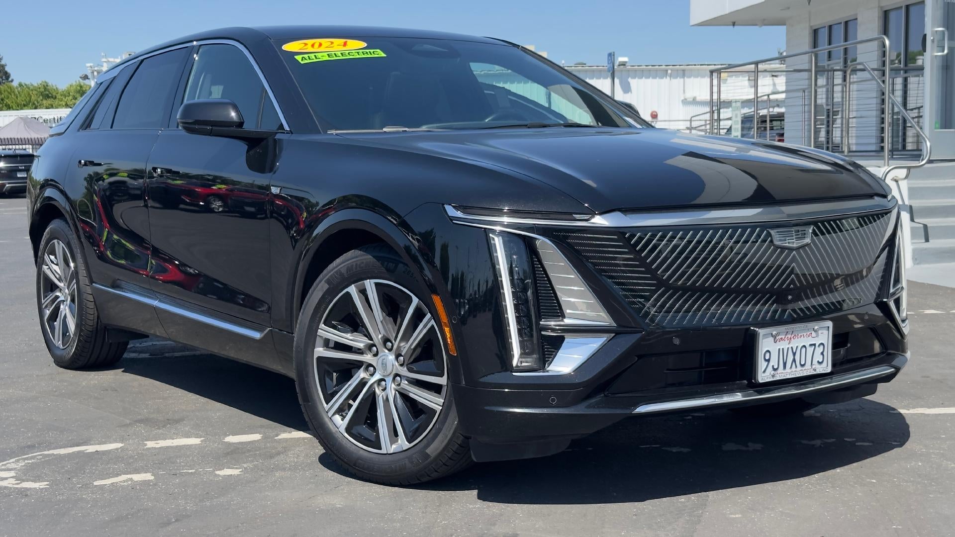 Stellar Black Metallic 2024 Cadillac LYRIQ SUV / Crossover Rear-Wheel Drive 1-Speed Dual Clutch