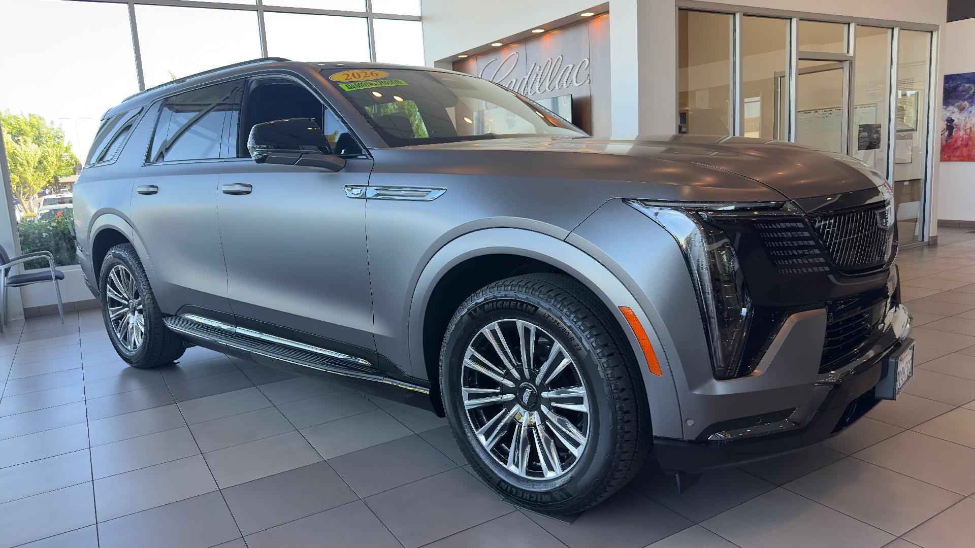Black Cherry Tintcoat 2026 Cadillac Escalade IQL SUV / Crossover All-Wheel Drive Automatic