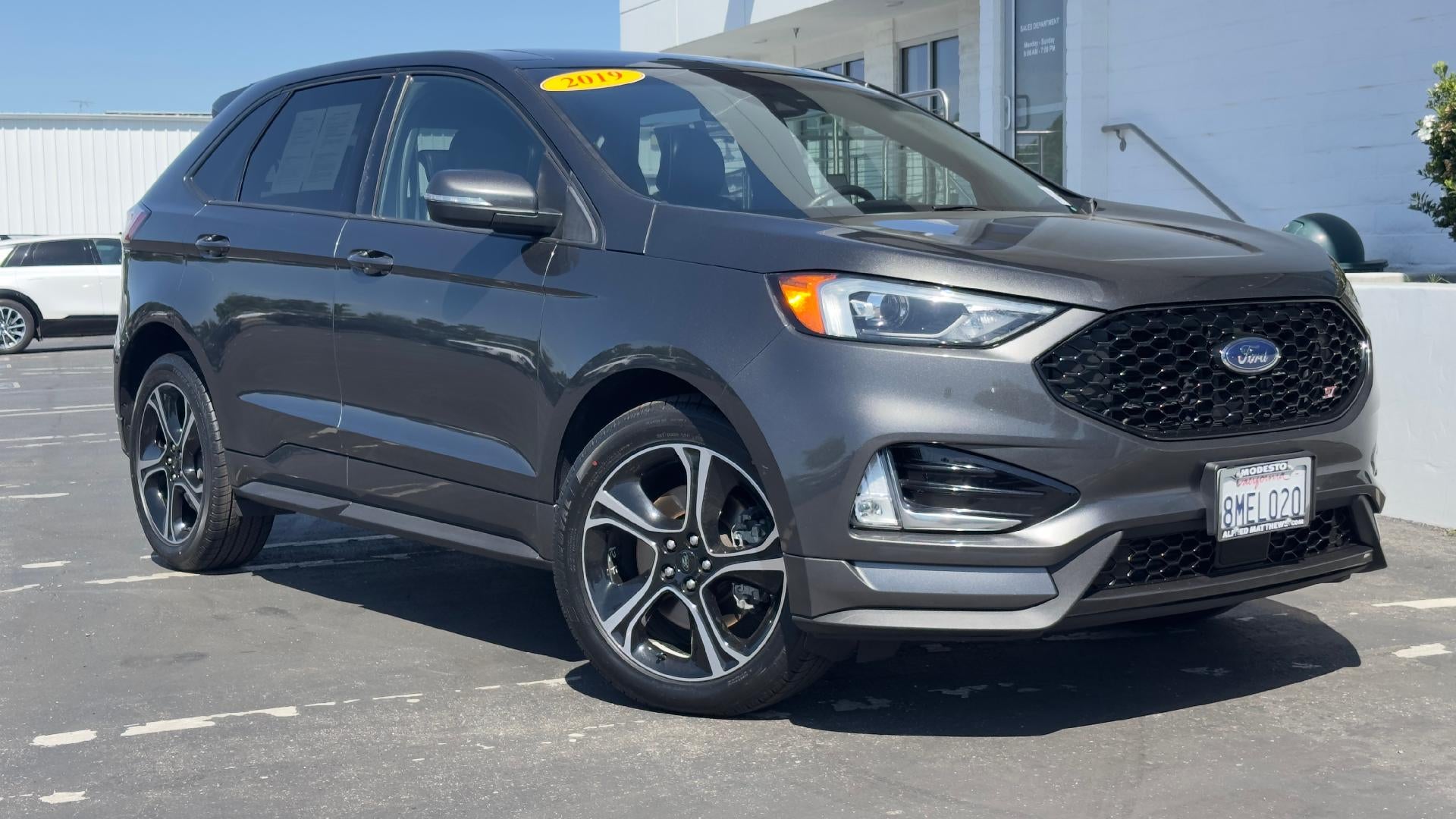 Gray 2019 Ford Edge SUV / Crossover All-Wheel Drive Automatic