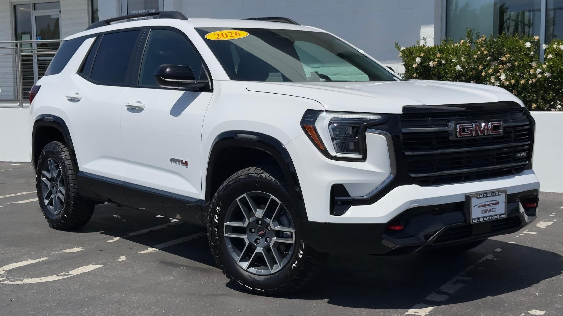 Summit White 2026 GMC Terrain SUV / Crossover Four-Wheel Drive Automatic