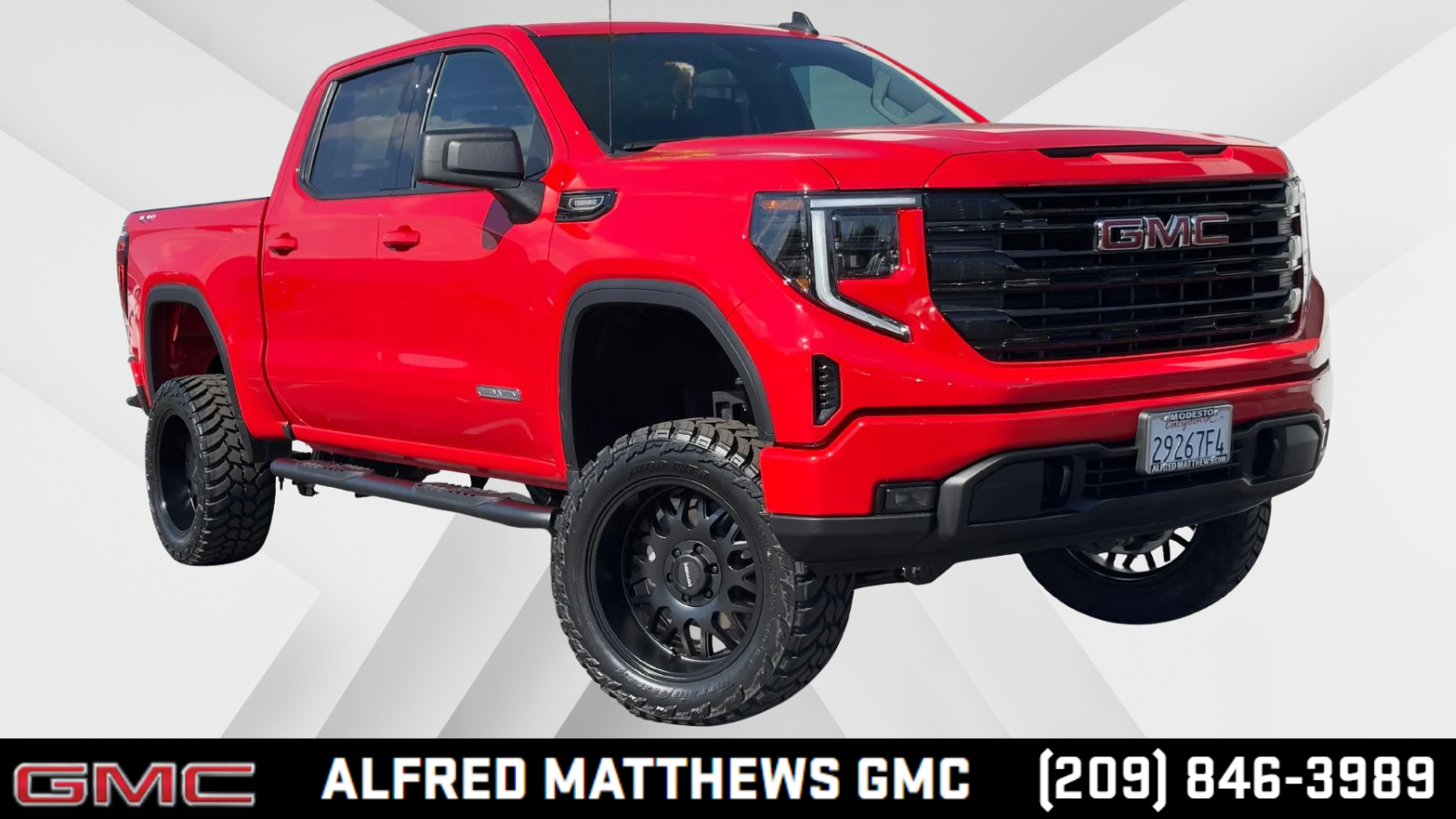 Cardinal Red 2025 GMC Sierra 1500 Pickup Truck Four-Wheel Drive Automatic