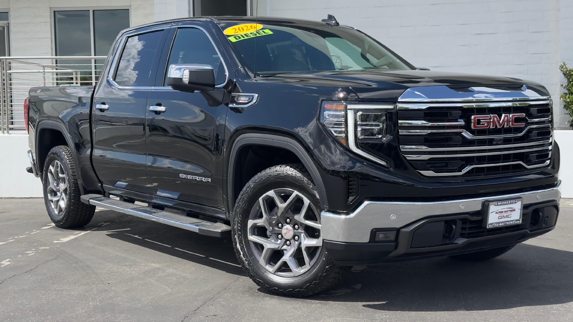 Onyx Black 2026 GMC Sierra 1500 Pickup Truck Four-Wheel Drive Automatic