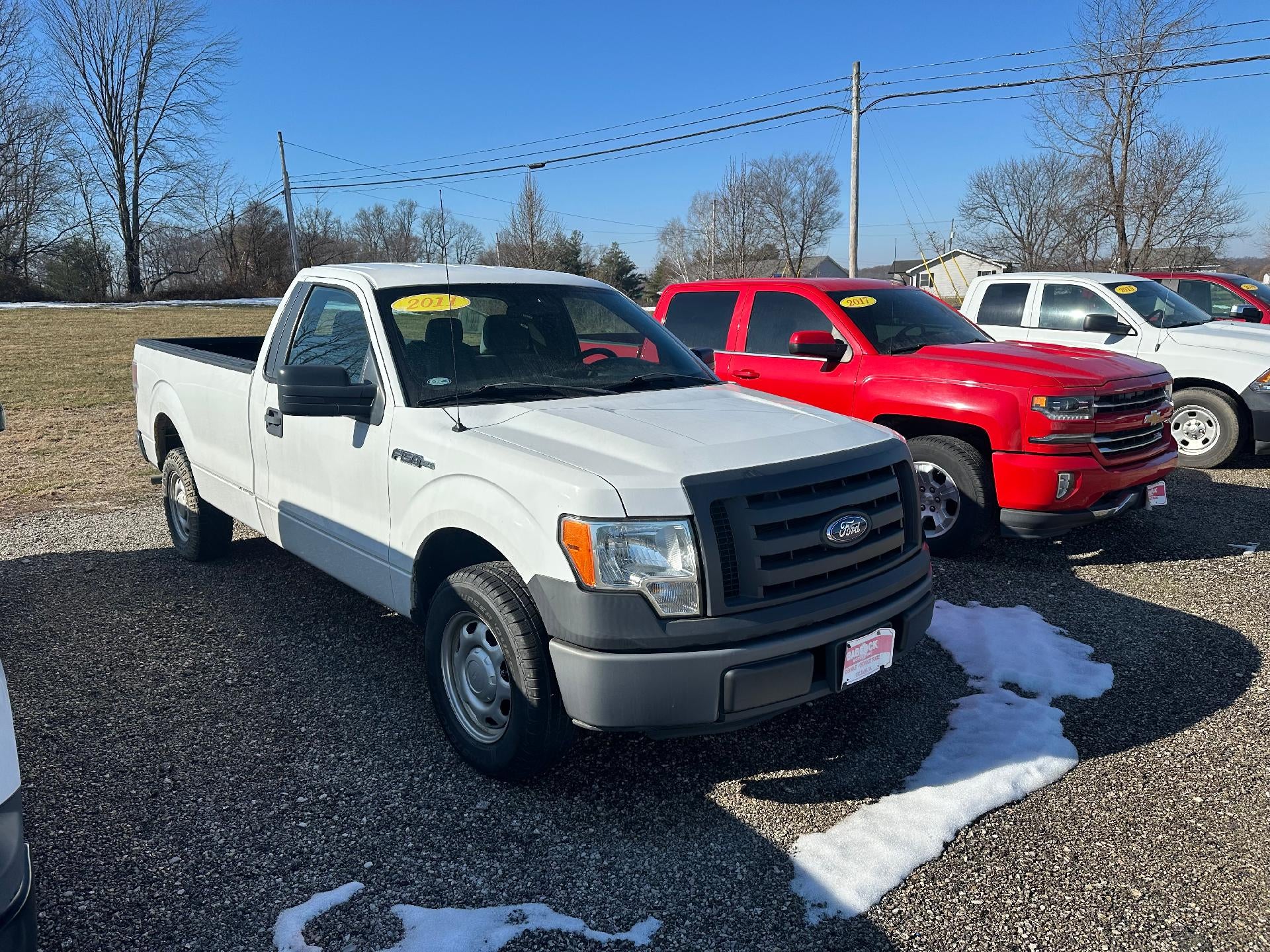 White 2011 Ford F-150 Pickup Truck 4X2 Automatic