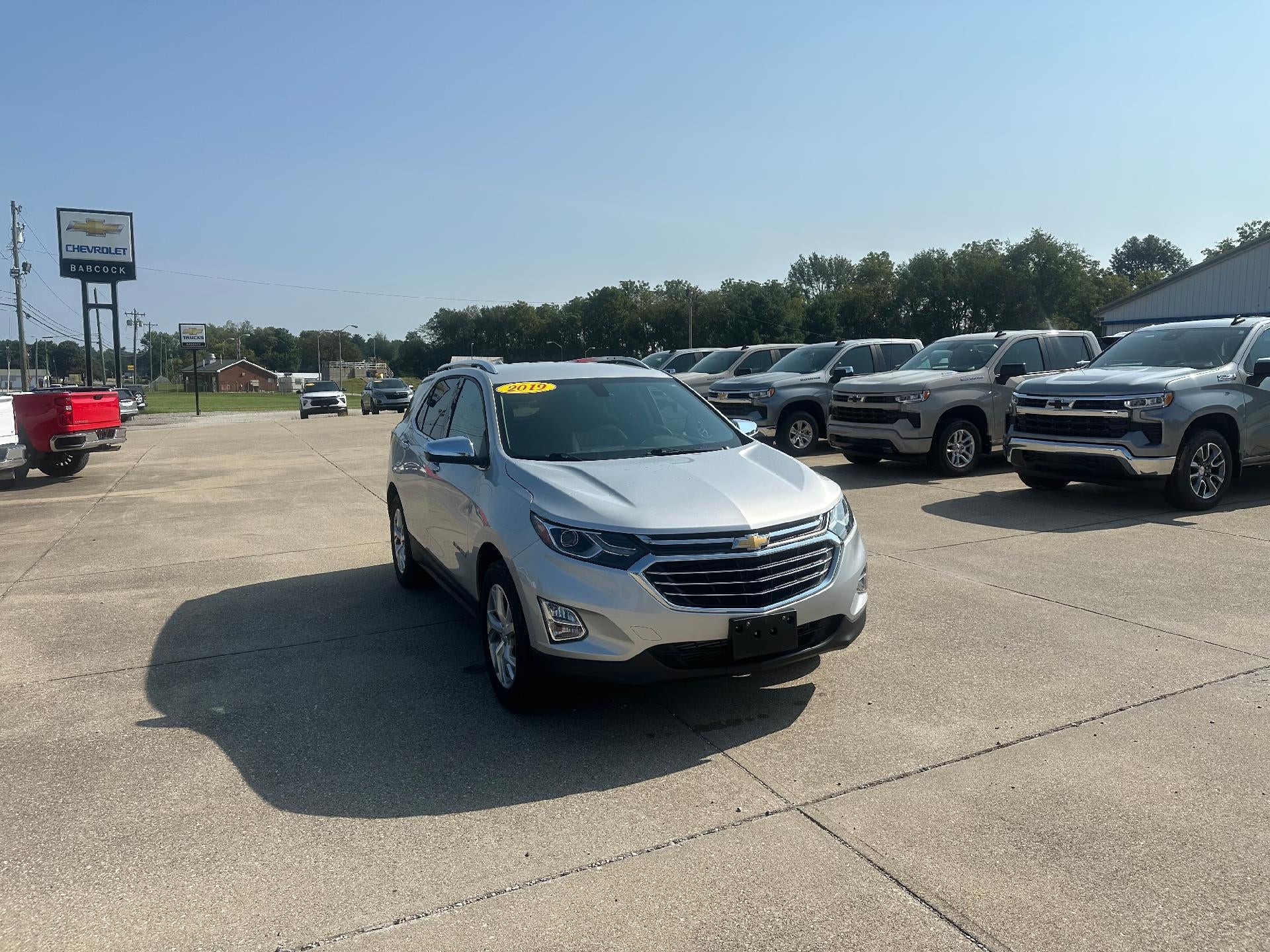 Silver Ice Metallic 2019 Chevrolet Equinox SUV / Crossover Four-Wheel Drive Automatic