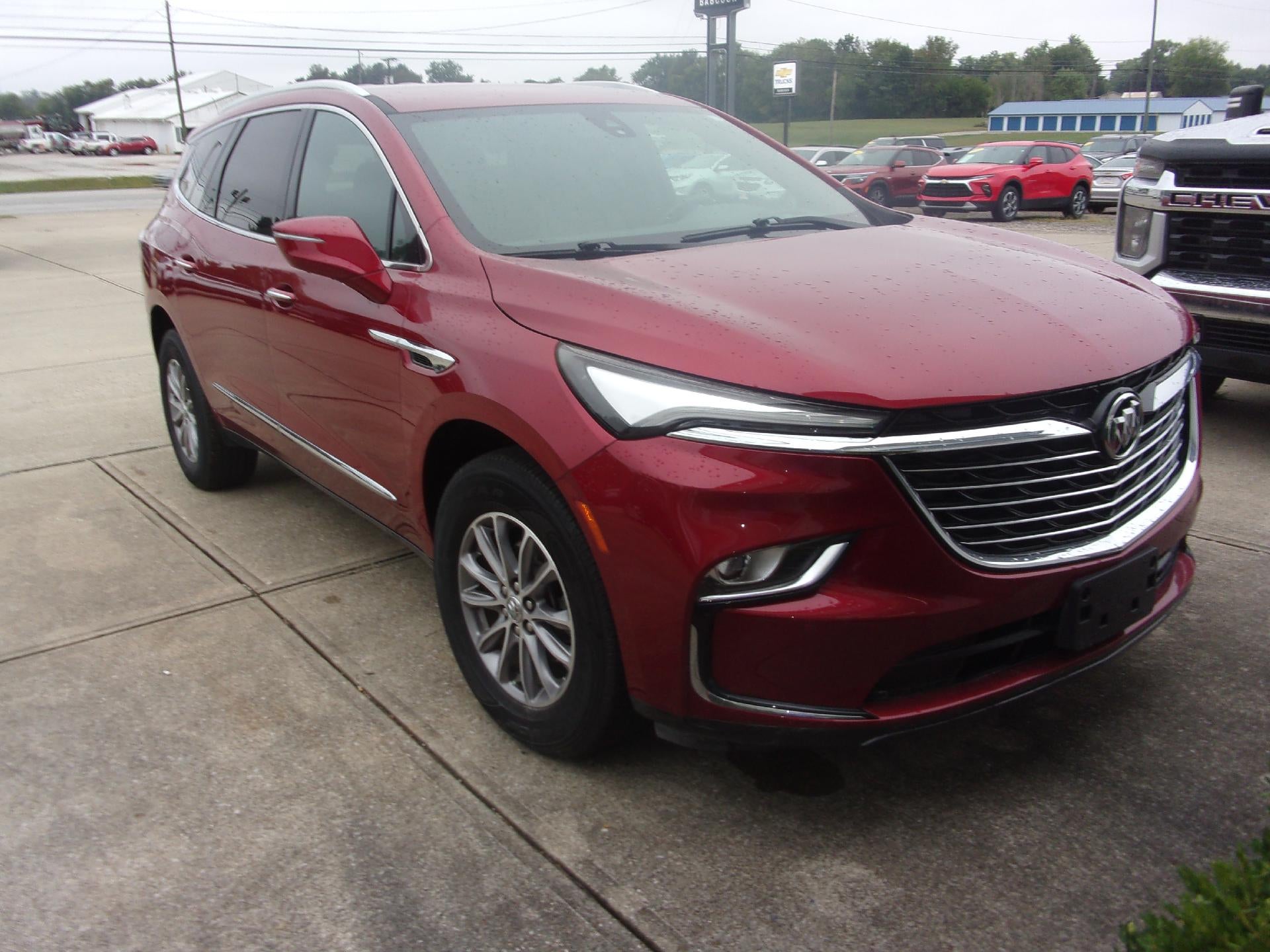 Cherry Red Tintcoat 2024 Buick Enclave SUV / Crossover Four-Wheel Drive Automatic