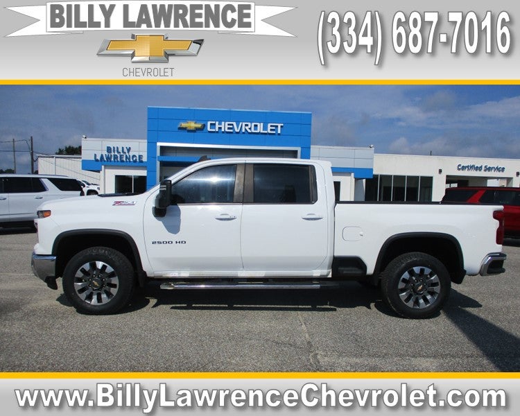 Summit White 2024 Chevrolet Silverado 2500HD Pickup Truck Four-Wheel Drive Automatic