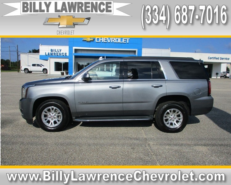 Gray (Satin Steel Metallic) 2018 GMC Yukon SUV / Crossover 4X2 Automatic