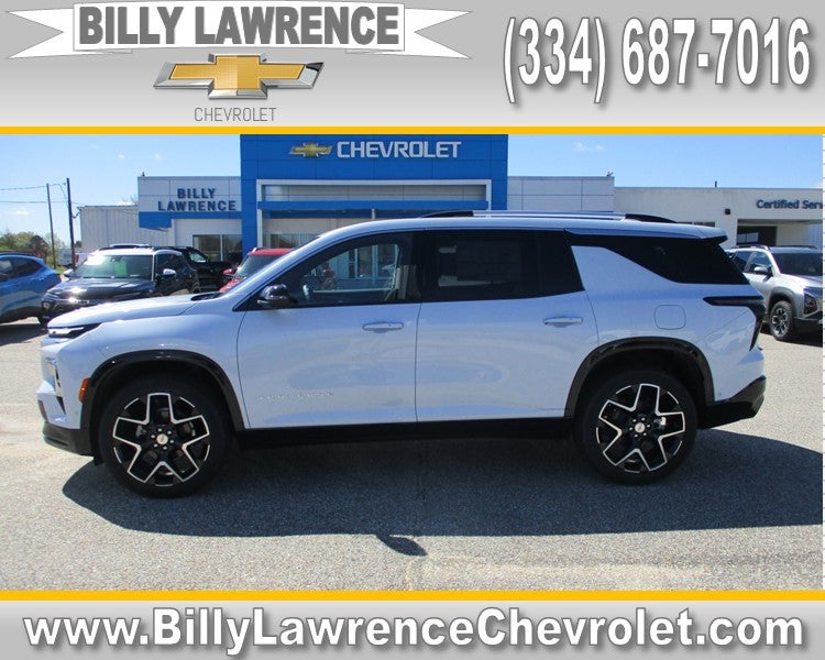 Polar White Tricoat 2026 Chevrolet Traverse SUV / Crossover Four-Wheel Drive Automatic