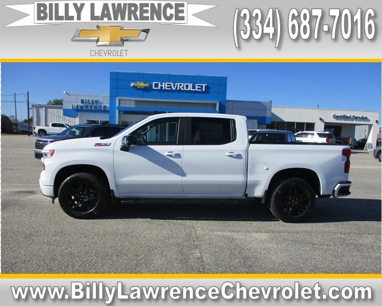 Summit White 2026 Chevrolet Silverado 1500 Pickup Truck Four-Wheel Drive Automatic
