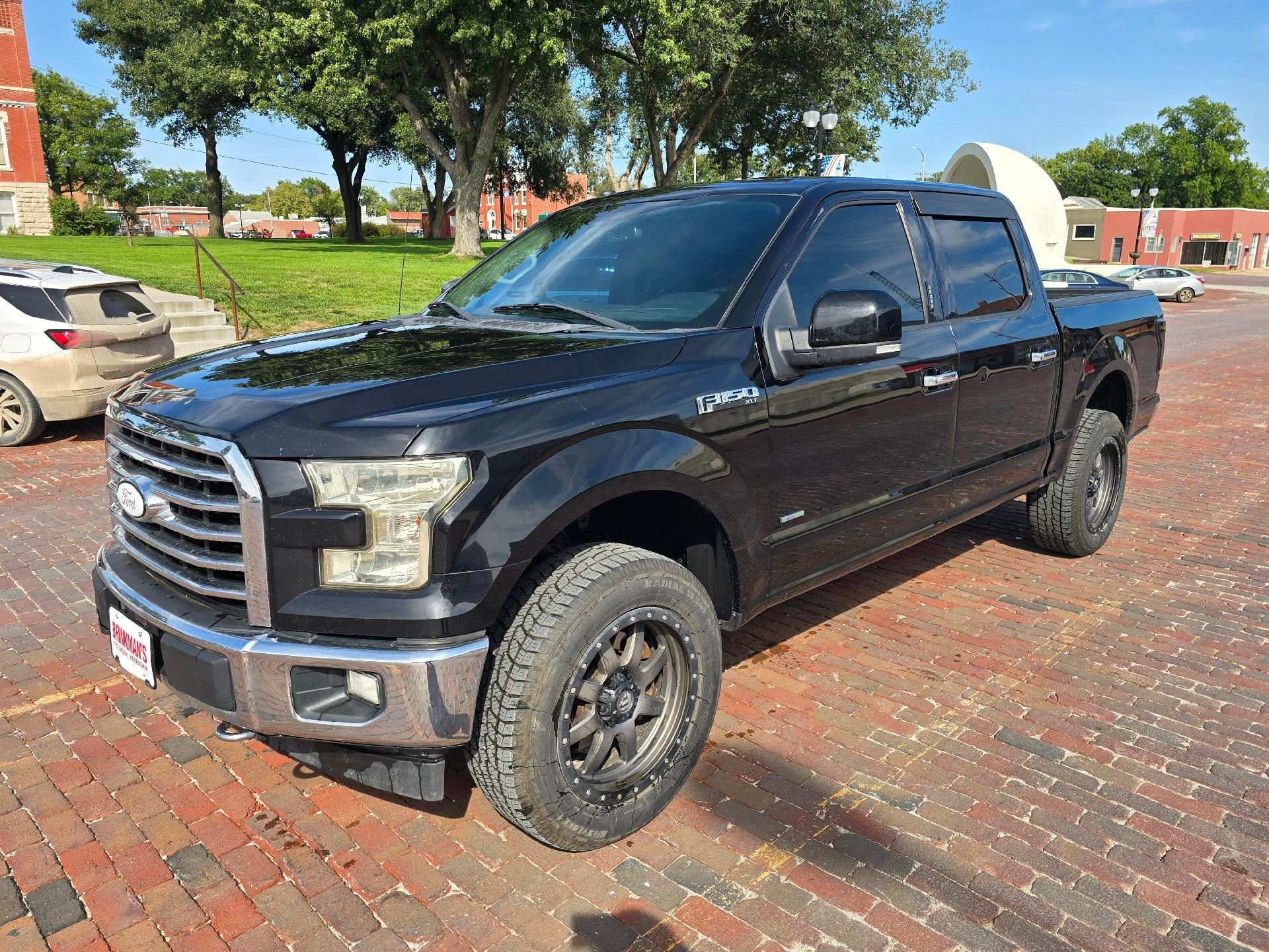 Black 2017 Ford F-150 Pickup Truck Four-Wheel Drive Automatic