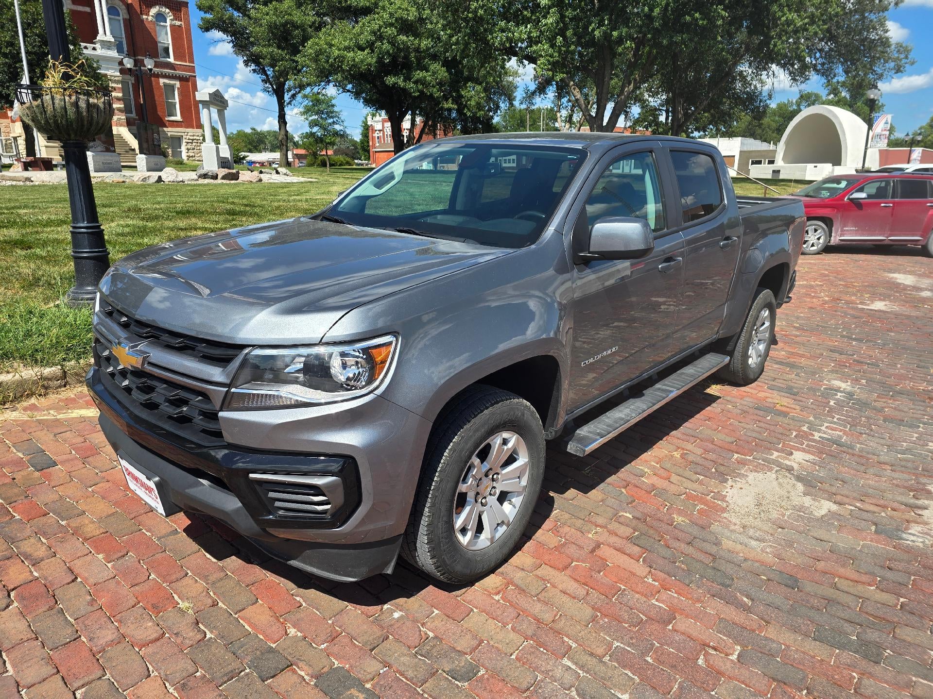 Gray (Satin Steel Metallic) 2022 Chevrolet Colorado Pickup Truck 4X2 Automatic