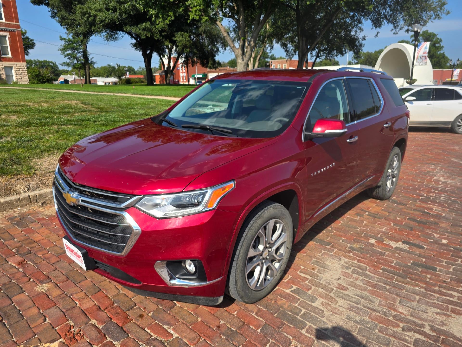 Cajun Red Tintcoat 2021 Chevrolet Traverse SUV / Crossover Four-Wheel Drive Automatic
