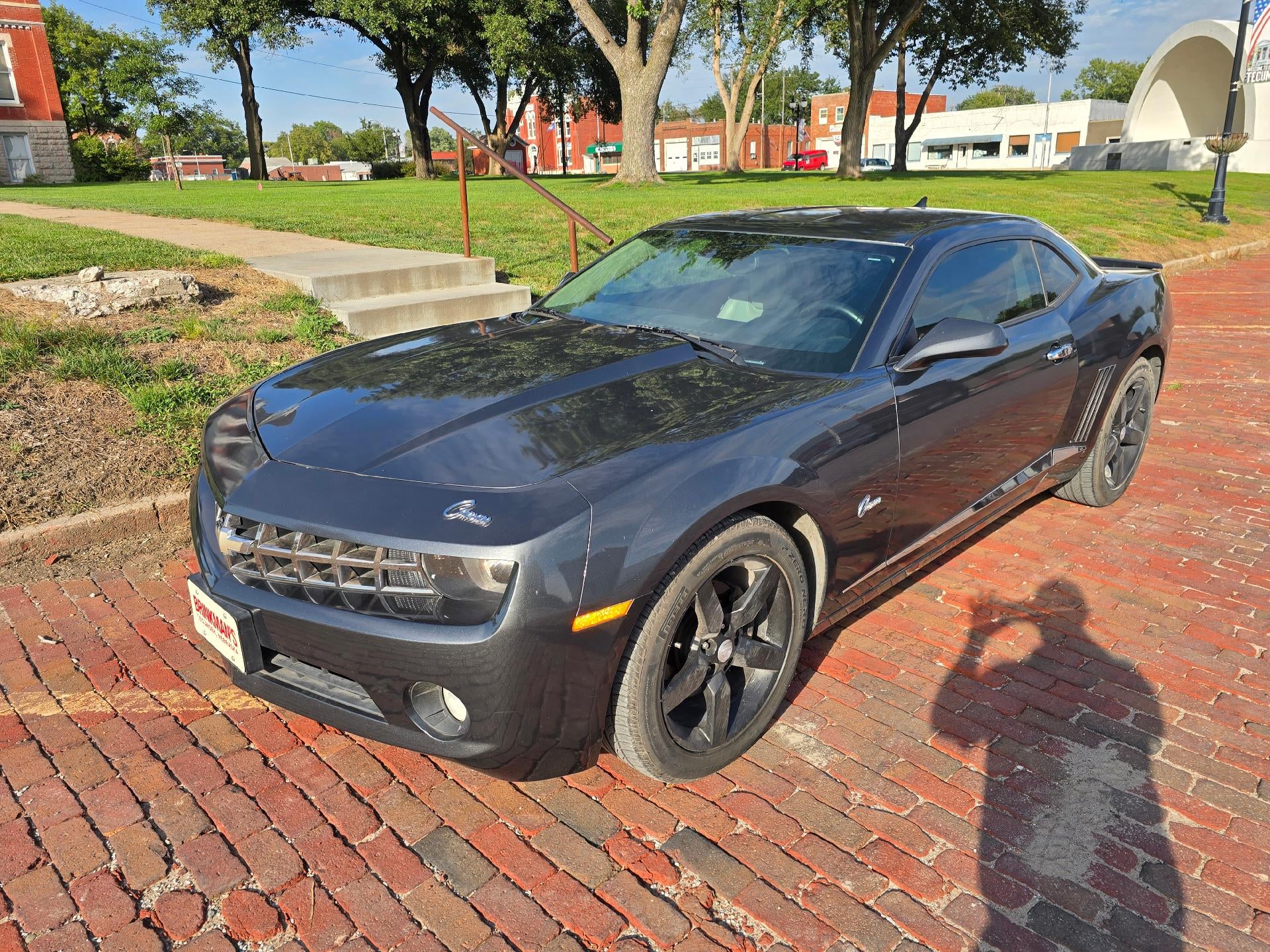 Cyber Gray Metallic 2010 Chevrolet Camaro Coupe Rear-Wheel Drive Automatic