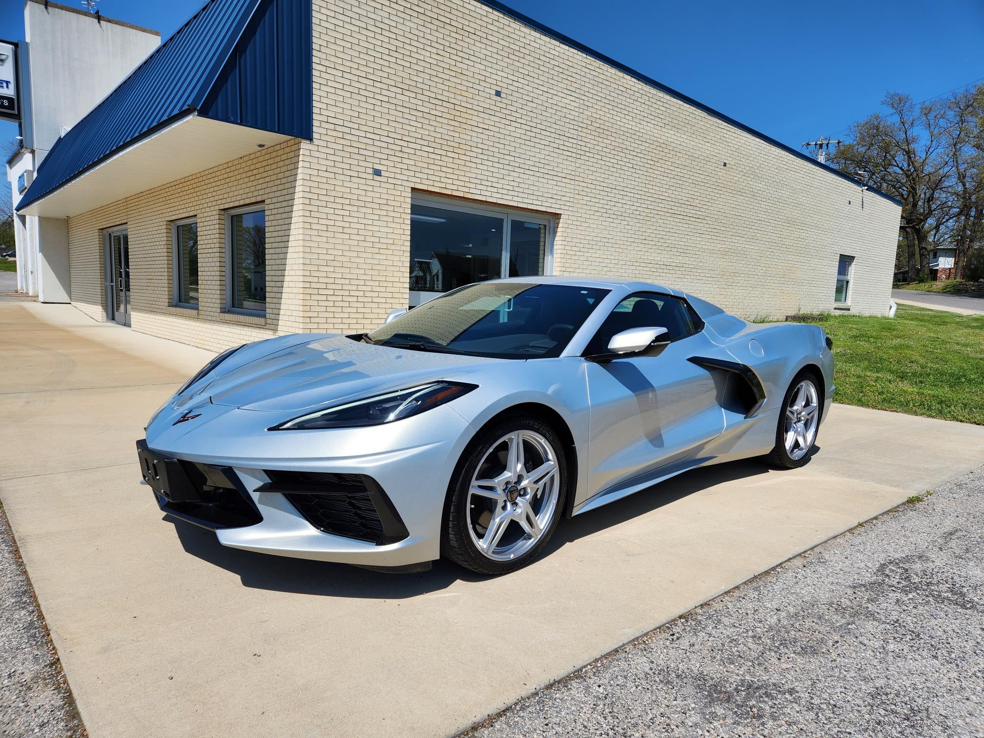 Silver Flare Metallic 2023 Chevrolet Corvette Convertible Rear-Wheel Drive Automatic