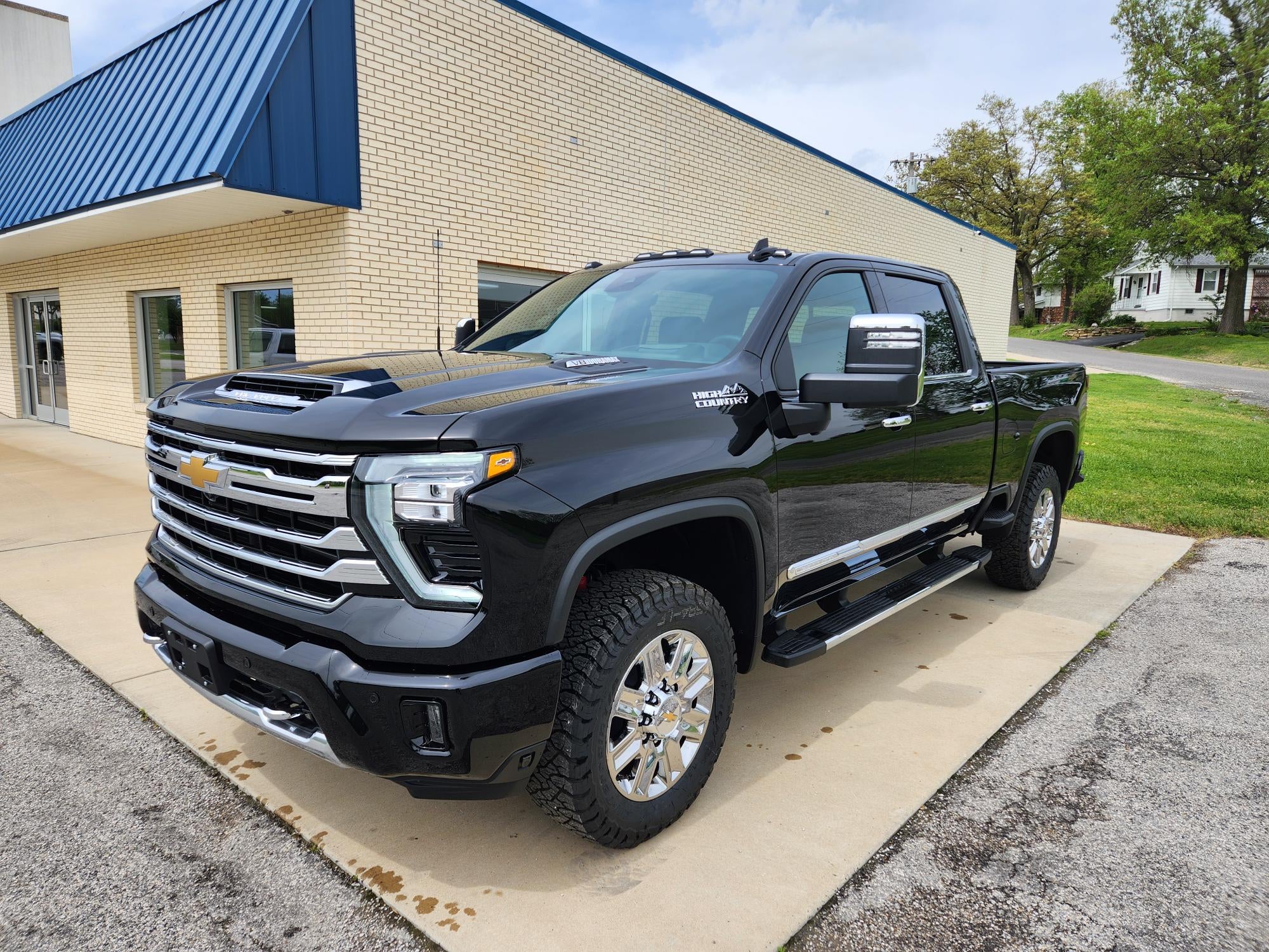 Black 2026 Chevrolet Silverado 2500HD Pickup Truck Four-Wheel Drive Automatic