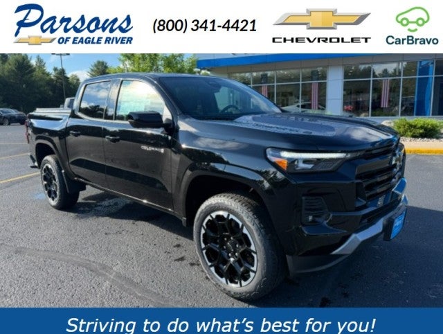 Black 2026 Chevrolet Colorado Pickup Truck Four-Wheel Drive Automatic