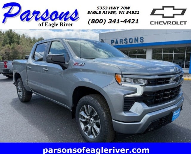 Sterling Gray Metallic 2026 Chevrolet Silverado 1500 Pickup Truck Four-Wheel Drive Automatic