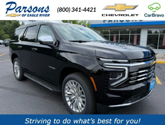 Black 2025 Chevrolet Tahoe SUV / Crossover Four-Wheel Drive Automatic